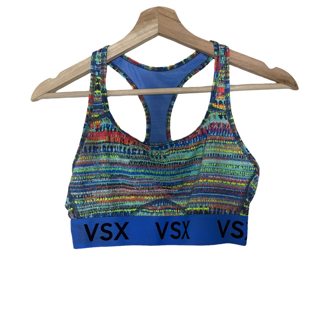Victoria’s Secret Victoria Sport Multi Colored Sports Bra Women’s Size Medium